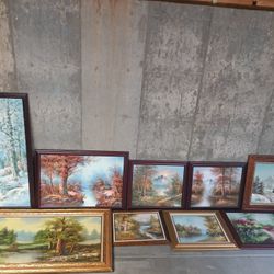 Gorgeous Landscape Nature Scene Paintings 