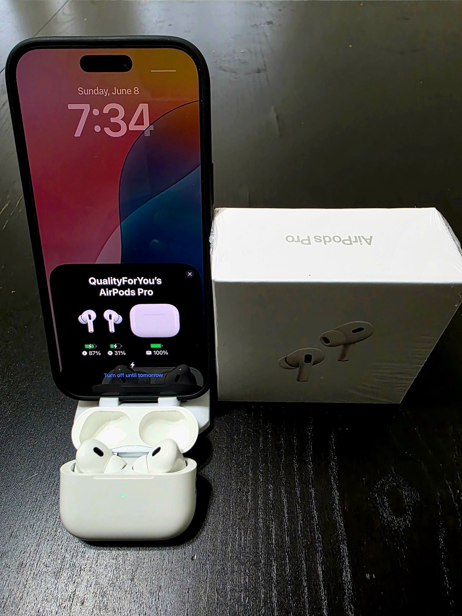 New Apple AirPods Pro 2nd Generation With Active Noise Canceling And MagSafe Charging Case Type C
