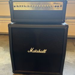 Marshall MG100HDFX/MG412 Slant Cab Half Stack Package