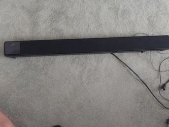 Sound bar and subwoofer