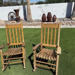 Two Rocking Chairs p