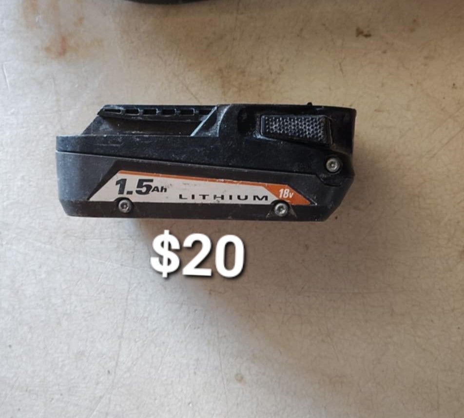 BATTERY $20