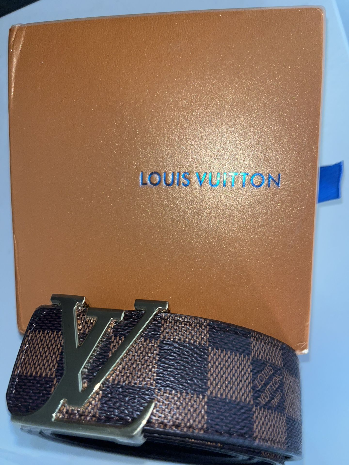 Louis Vuitton Leather Belt for Sale