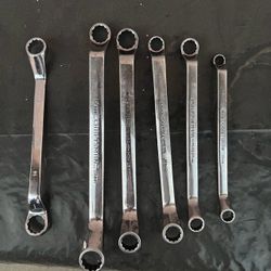 Craftsman Professional Deep Offset Box End Wrench Metric 5pc Set