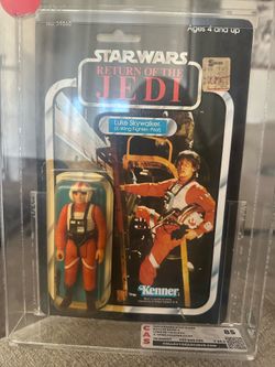 Vintage Star Wars ROTJ X Pilot Luke Skywalker CAS 85