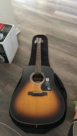 Brand new epiphone guitar with case