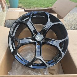 4- Sport Edition Gloss Black 20” Wheels