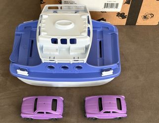 New Green Toys Ocean Bound Ferry Boats & 2 Boats