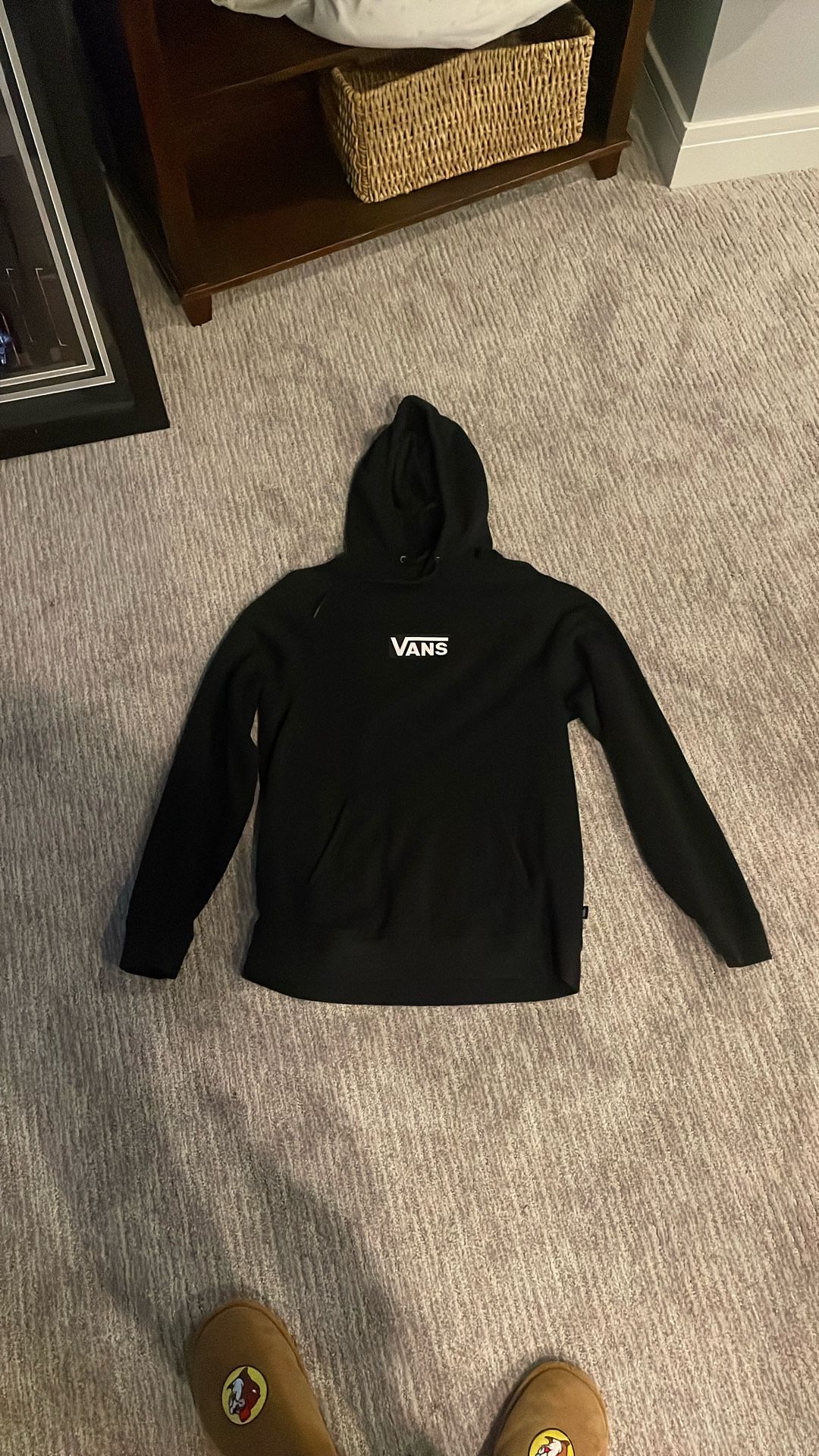 Black Vans Versa Hoodie