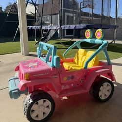 Barbie Jeep Wrangler