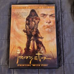 Frazetta: Painting With Fire (DVD, 2004, 2-Disc Set) like new condition 