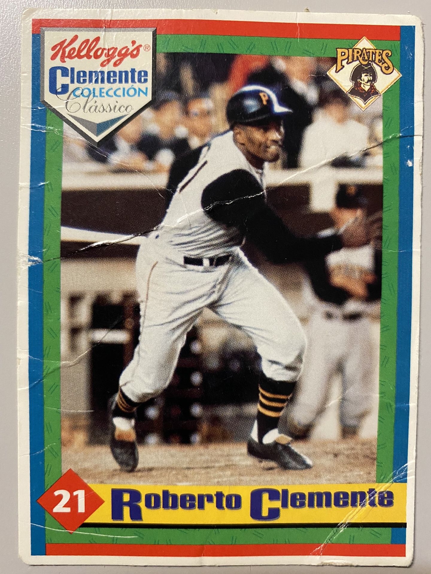 Roberto Clemente Baseball Card