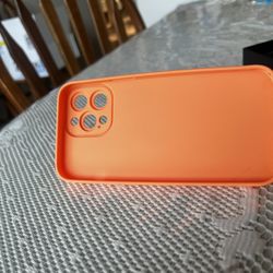 3D Phone Case | Orange Bear
