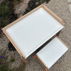 Ikea FLISAT Desk & Bench