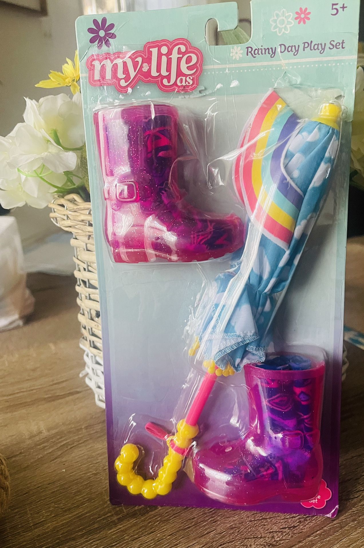 My Life - Rainy Day Play Set- 3 Pieces-Brand New!