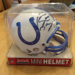 Peyton Manning Also Have Tennessee Volunteer Autograph Helmet