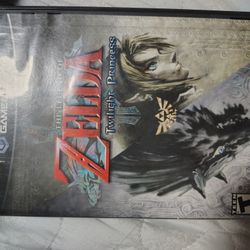 Zelda Twilight Princess GameCube Title 