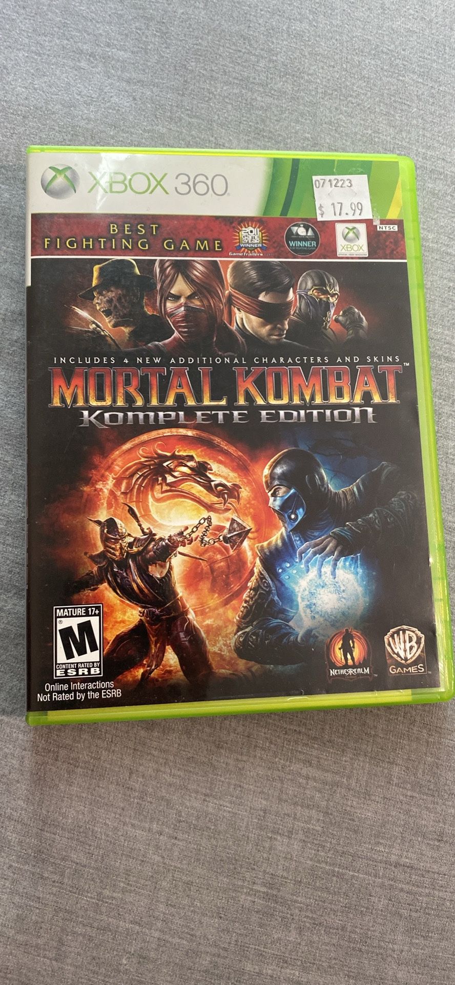 Mortal Kombat Komplete Edition