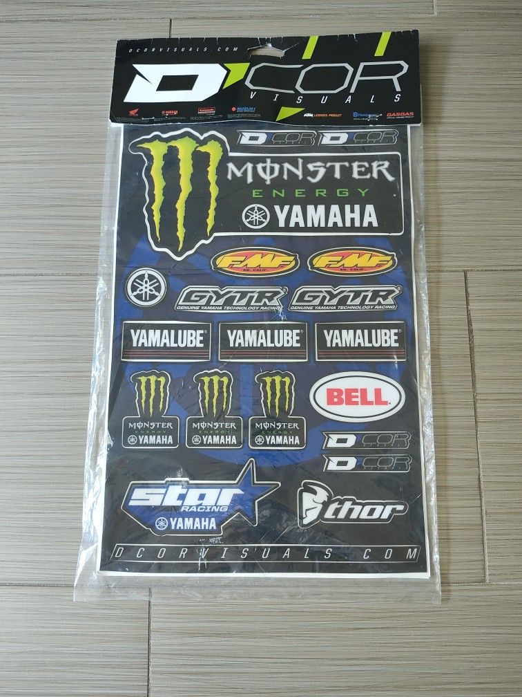 Star Monster Yamaha Decal Sheet