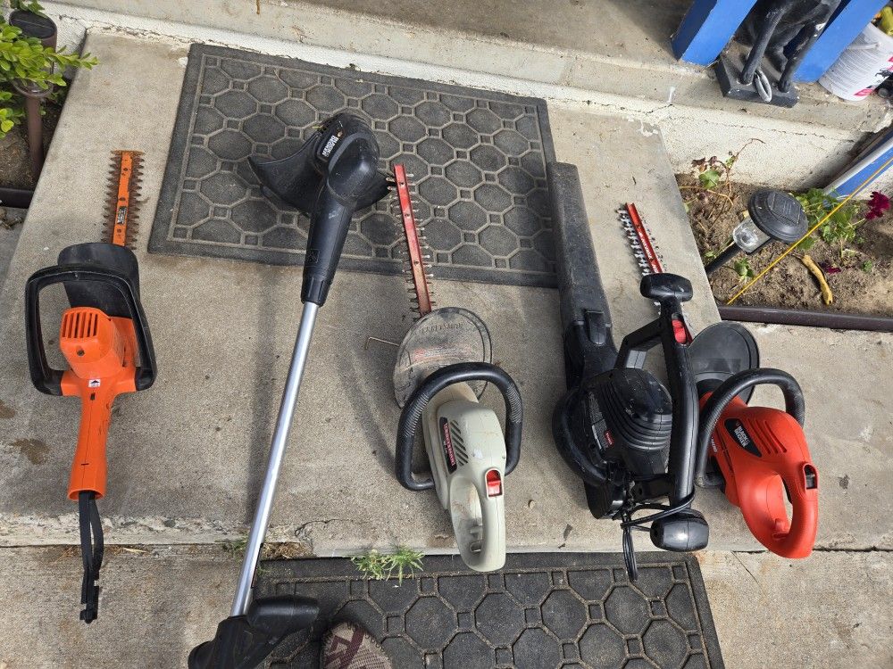 Corded Garden Tools 15-30 Each Iten
