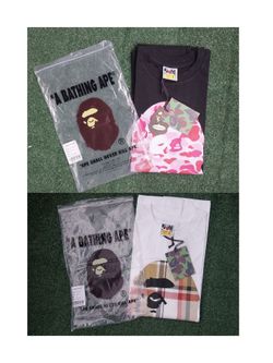 *2 bape shirts - size small