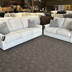 Gorgeous Light Gray Modern Sofa Set 