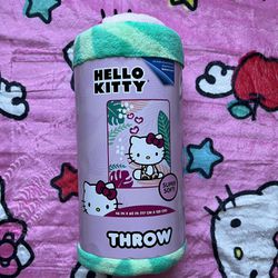 Hello Kitty Throw Blanket
