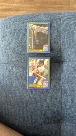 Hal Morris & Darrin Fletcher 1990 Score Rookie Cards