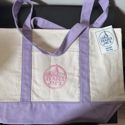 Trader Joe’s Large Lavender Tote
