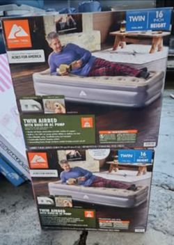 Ozark Trail Twin Airbed with Built-in AC Pump