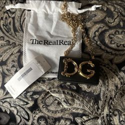 Dolce&Gabbana DG Girl Mini Black Crossbody Bag Gold Chain & Logo Accent
