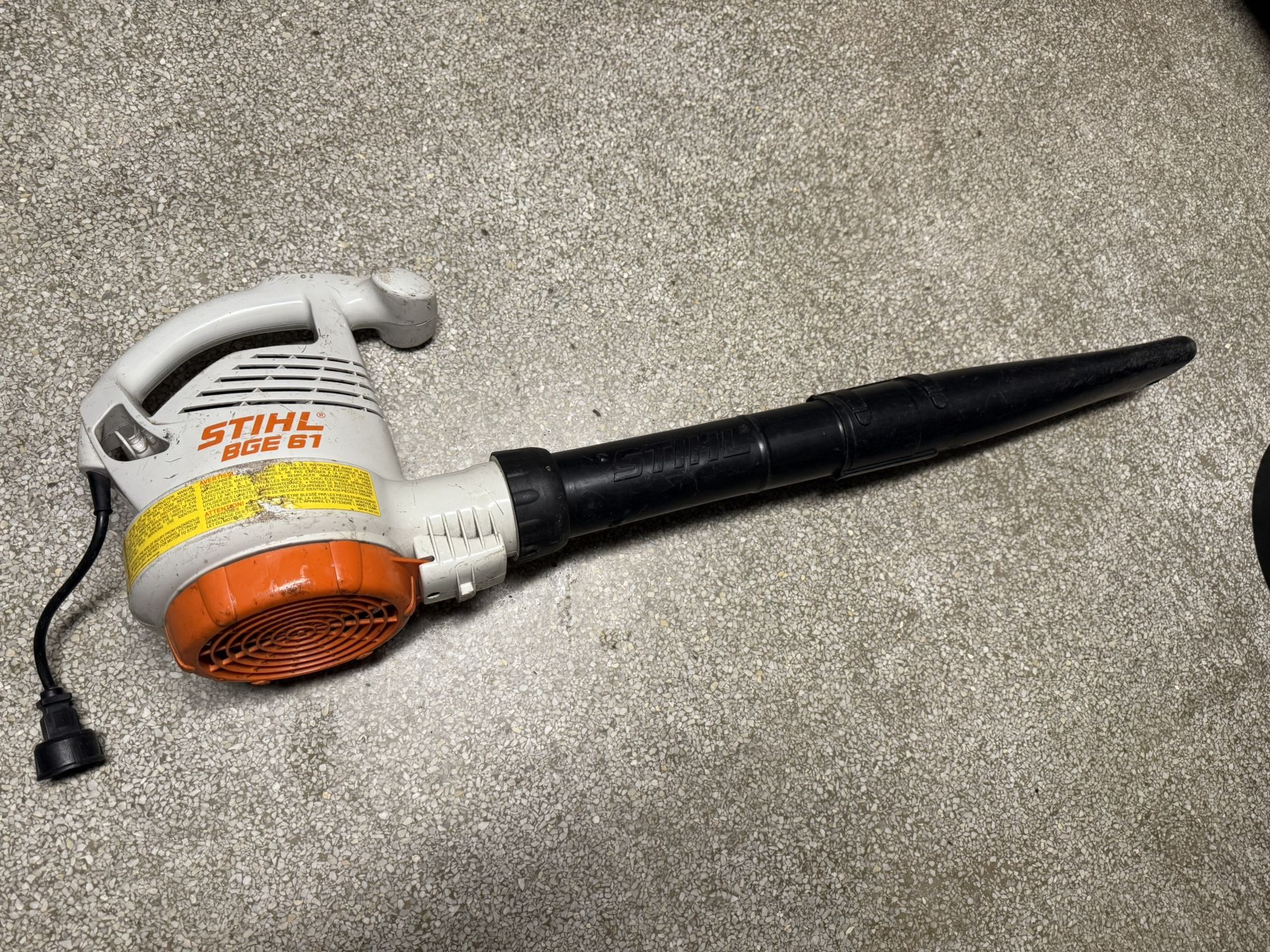 Lawn Mower/blower Electric Stihl Works Great