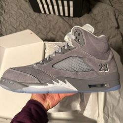 Jordan Wolf Grey 5s