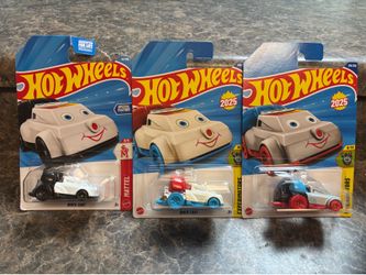 Hot wheels, quick chat, all 3 colors