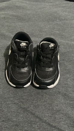 Nike Air Toddler Sneakers Black White 5c