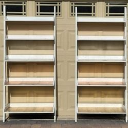 Garage Sale 2 Bookshelves $25.00 EACH.