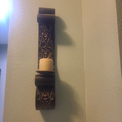 Wall Decor Candle Holder A Set