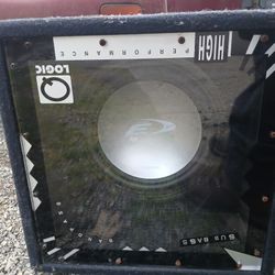 Alpine Type E 12 Inch Subwoofer With Ported High Performance Sub Bass Speaker Box