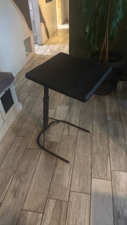 Black Adjustable Laptop Tray Table