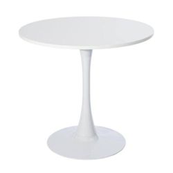 New In Box _White Round Dining Table, Unassembled