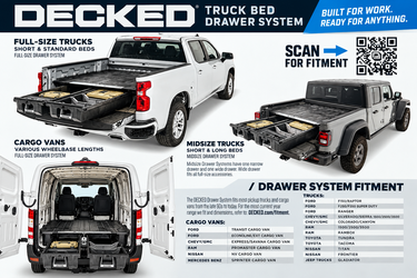 DECKED Truck Bed Drawer System