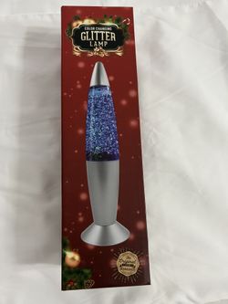 Lamp- Color Changing Glitter Lamp