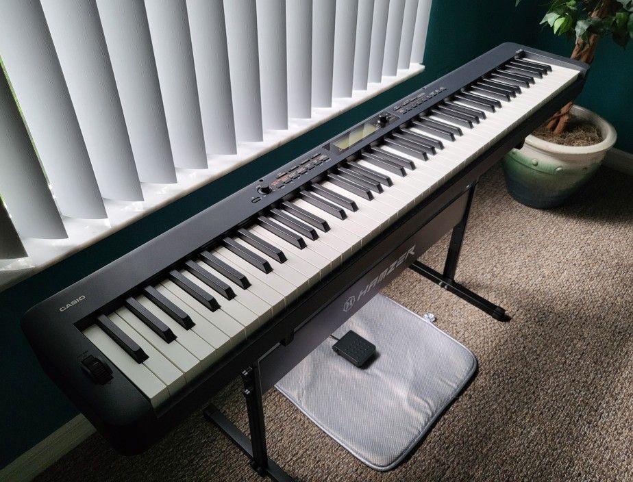 CASIO CDP S360 WITH PEDAL AND STAND