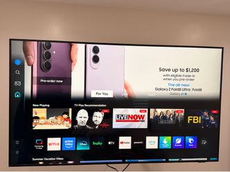 Samsung 50 inch smart tv with all the apps