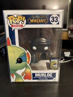 Funko Pop: World of Warcraft-Murloc (Spectral) #33 SDCC Exclusive w/Protector