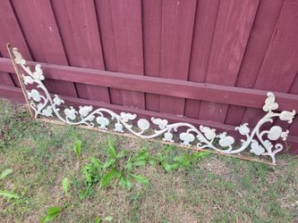 5 ft long cast iron aluminum vine for garden