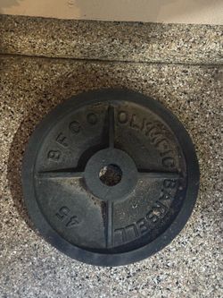 Olympic weight plates. Various. 45/35/25