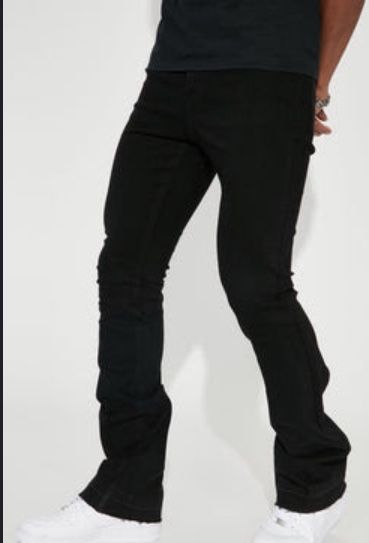 Fashion Nova Men’s Stacked Jeans