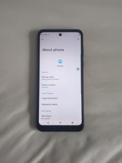 Unlocked Moto G power  2022 64gb should work on all networks