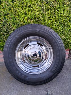 Chrome rally wheels